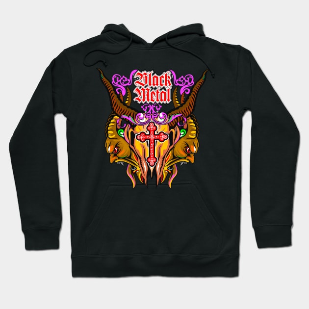 Demons of Metal Hoodie by black8elise